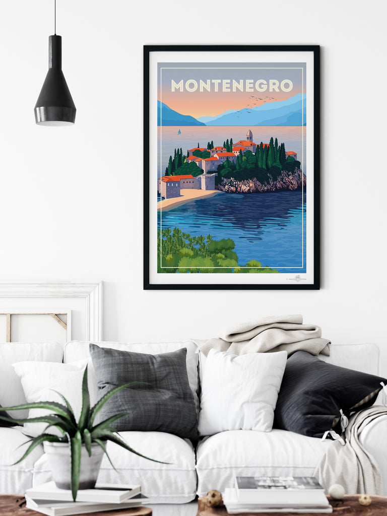 Montenegro Poster Print Europe new