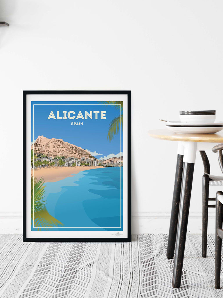 Alicante Spain Poster Print Europe new Spain