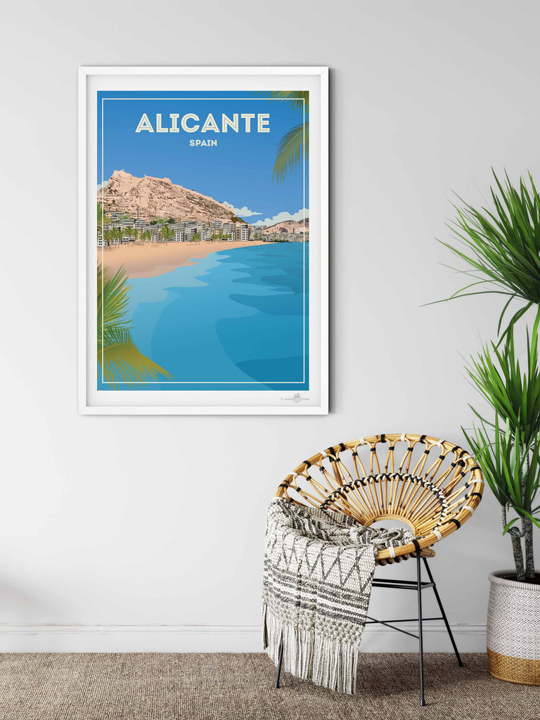 Alicante Spain Poster Print Europe new Spain