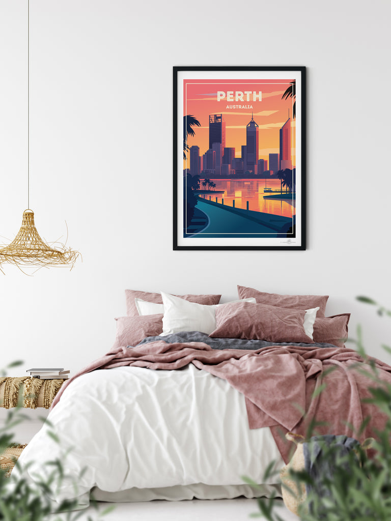 Perth Australia Poster Print Australia new