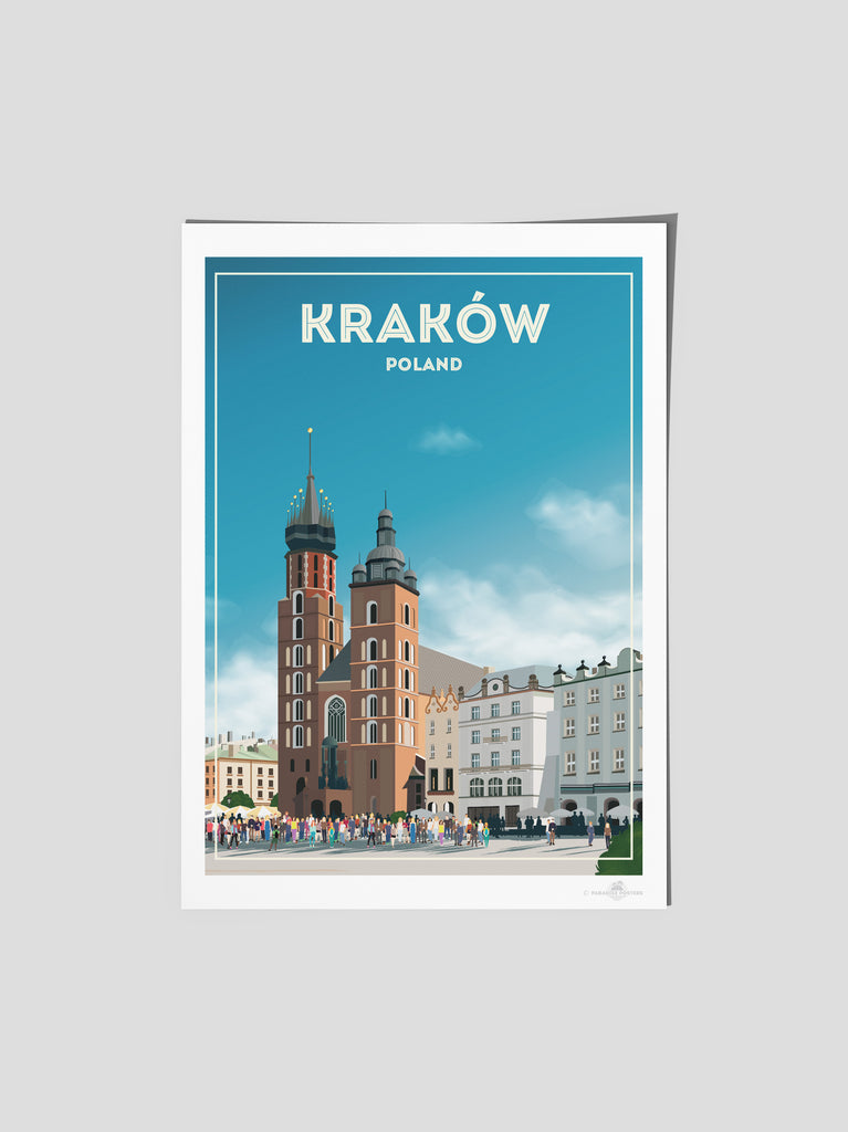 Kraków Poland Poster Print Europe new