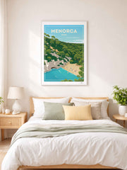 Menorca Spain Travel Poster Print