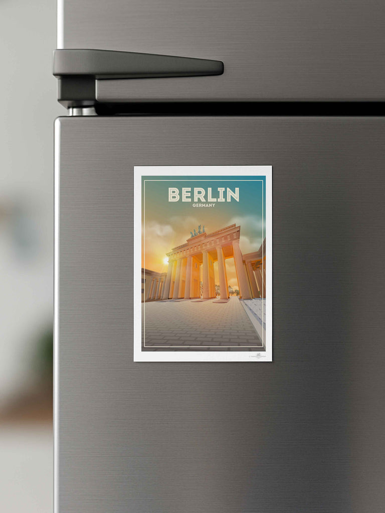 Berlin Germany Travel Poster Print Berlin Europe Germany