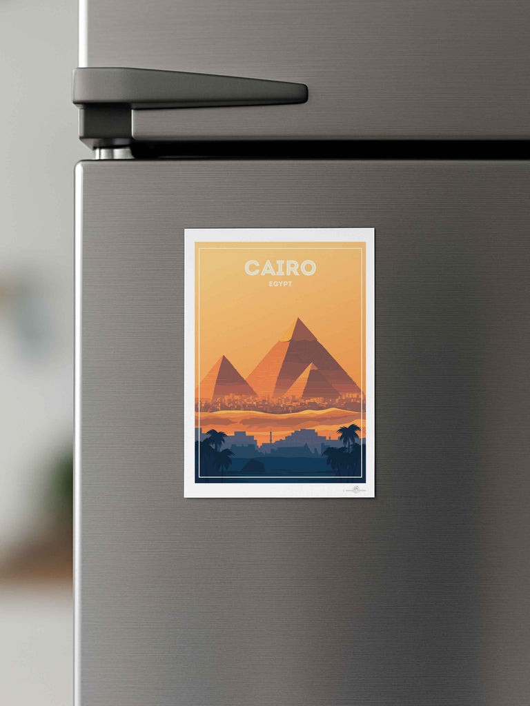 Cairo Egypt Travel Poster Print Africa