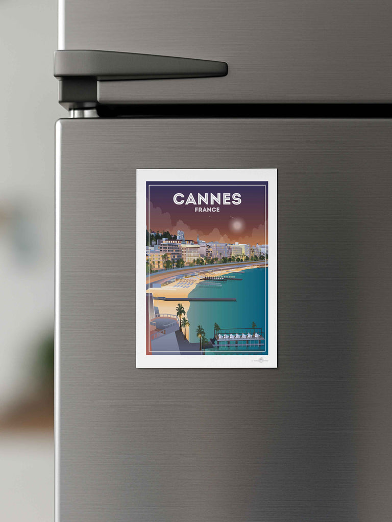 Cannes France Travel Poster Print Cannes Europe France