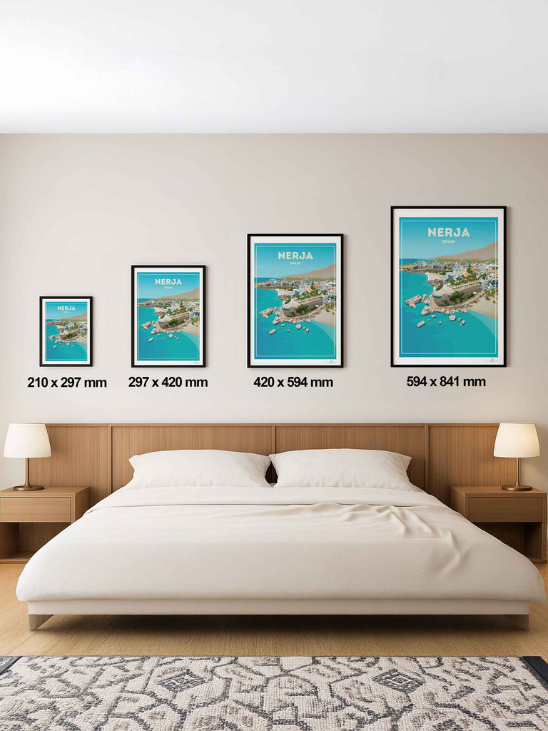 Nerja Spanien Reiseposter Druck Europa neu Spanien