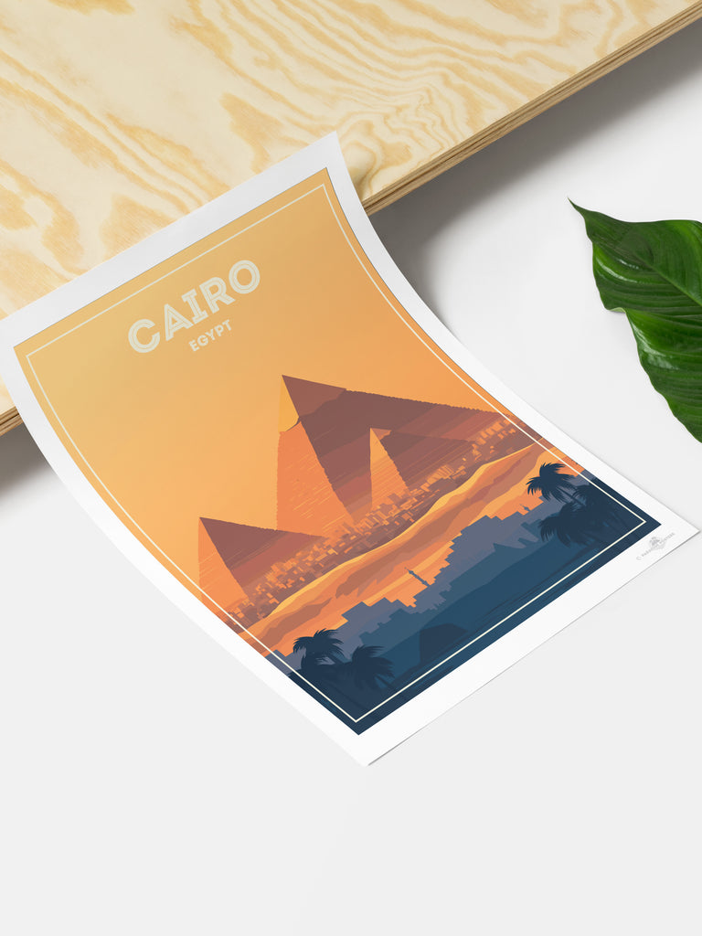 Cairo Egypt Poster Print Africa new