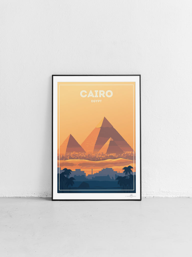 Cairo Egypt Poster Print Africa