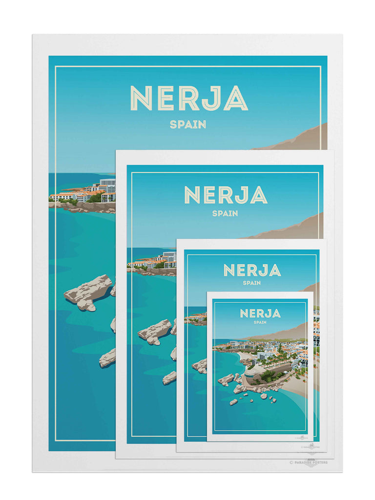 Nerja Spanien Reiseposter Druck Europa neu Spanien