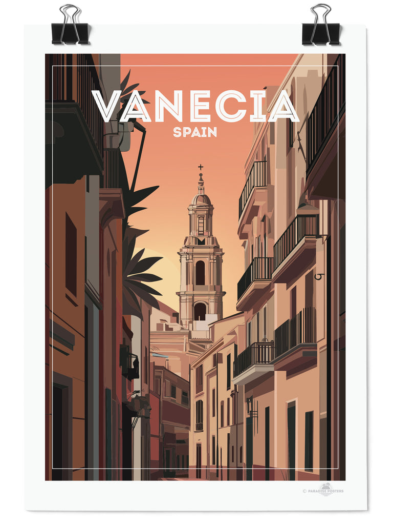 Valencia Spain Poster Print Spain