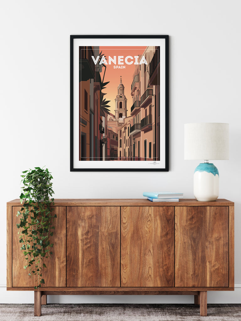 Valencia Spain Poster Print new Spain