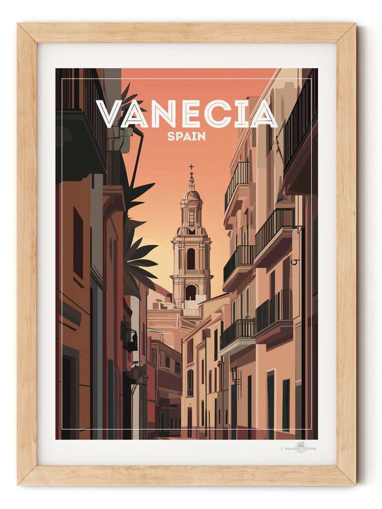 Valencia Spain Poster Print new Spain