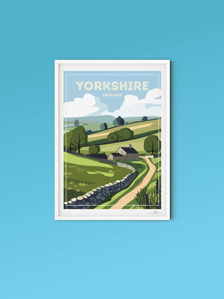 Yorkshire England Paradise Posters England Europe