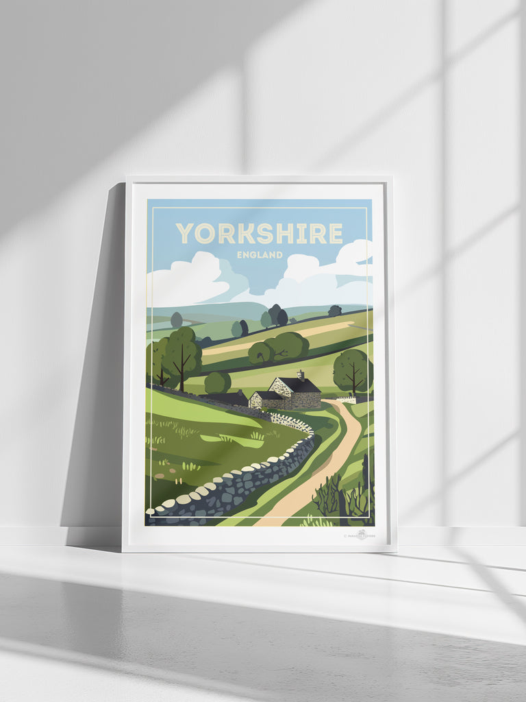 Yorkshire England Paradise Posters England new