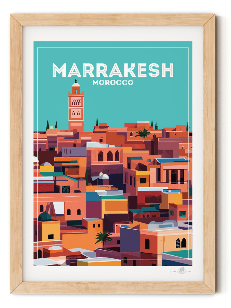 Marrakesh Morocco Poster Print Africa morocco new