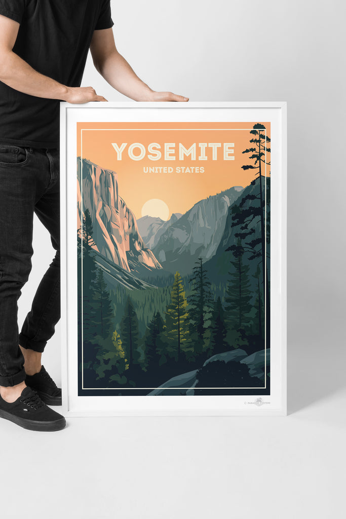 Yosemite United States Poster Print new north america United States