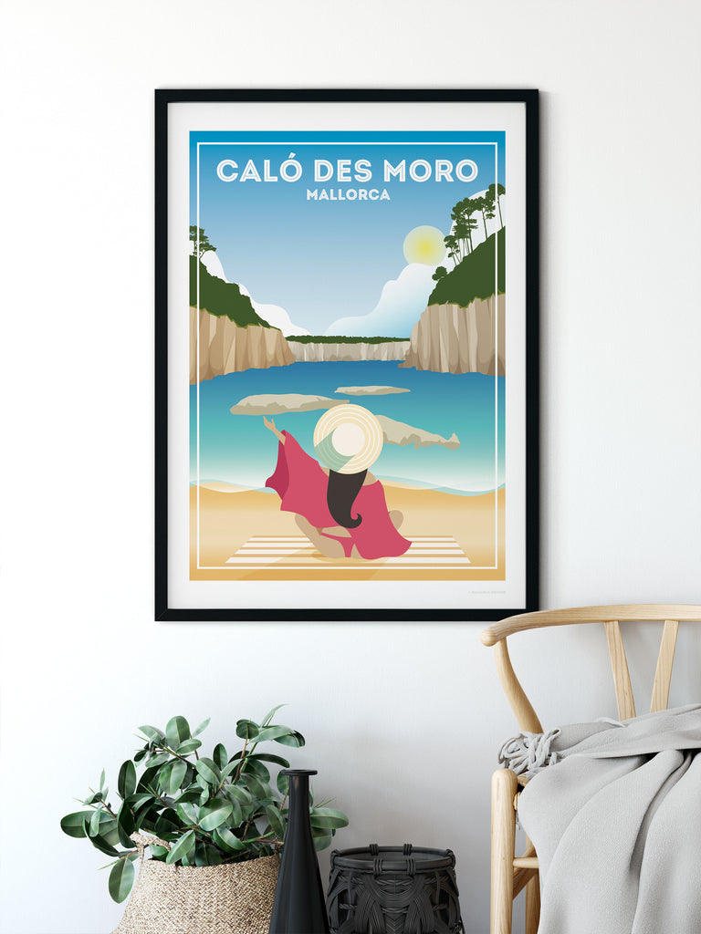 CalÌ_ des Moro Mallorca poster print - Paradise Posters