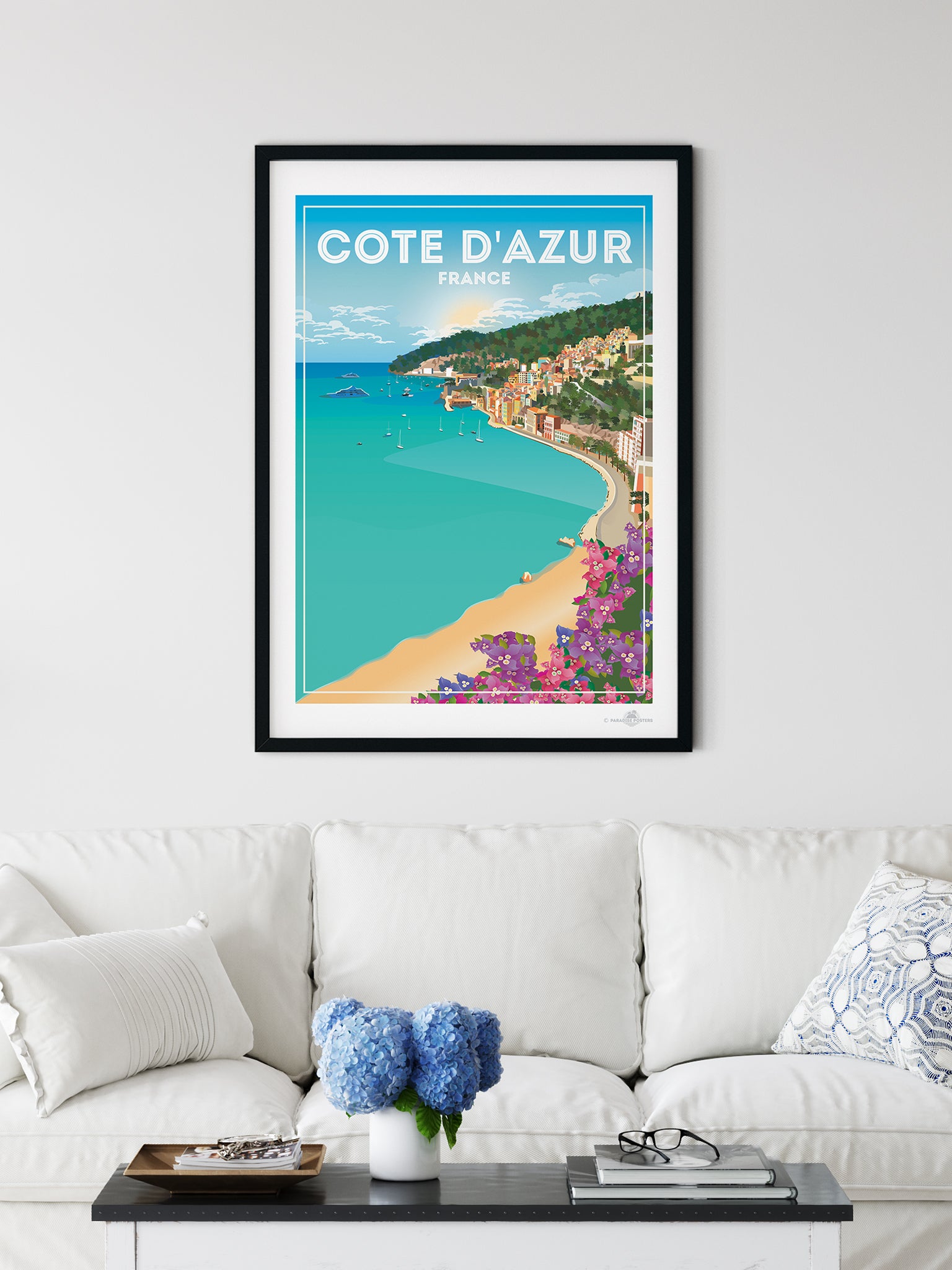 Explore France Through Stunning Travel Posters – Paradise Posters