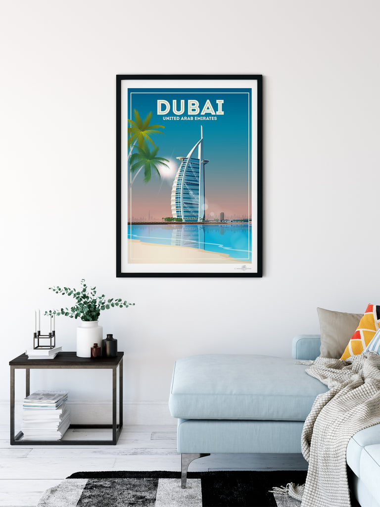 Dubai poster print - Paradise Posters