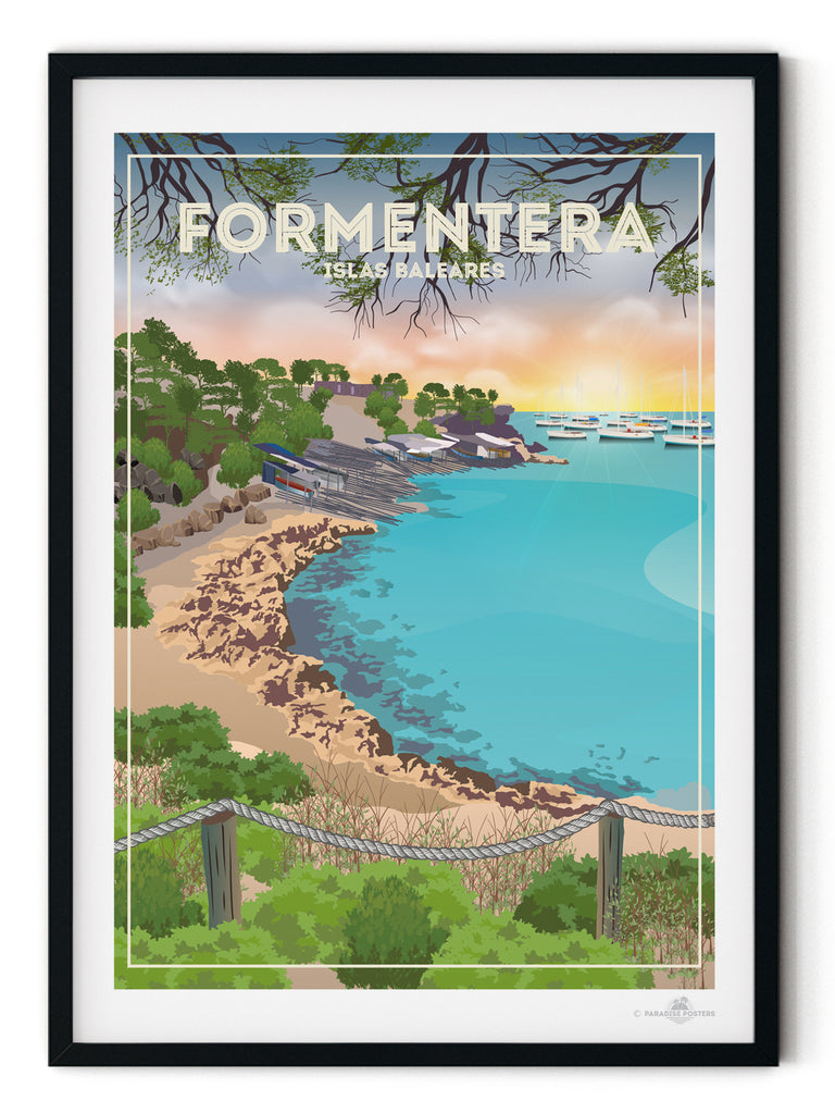 Formentera Poster Print Formentera Ibiza Spain