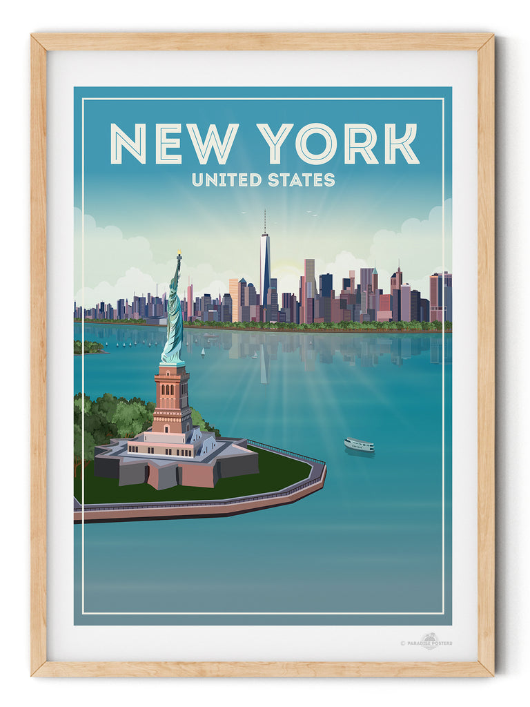 New York City poster print - Paradise Posters