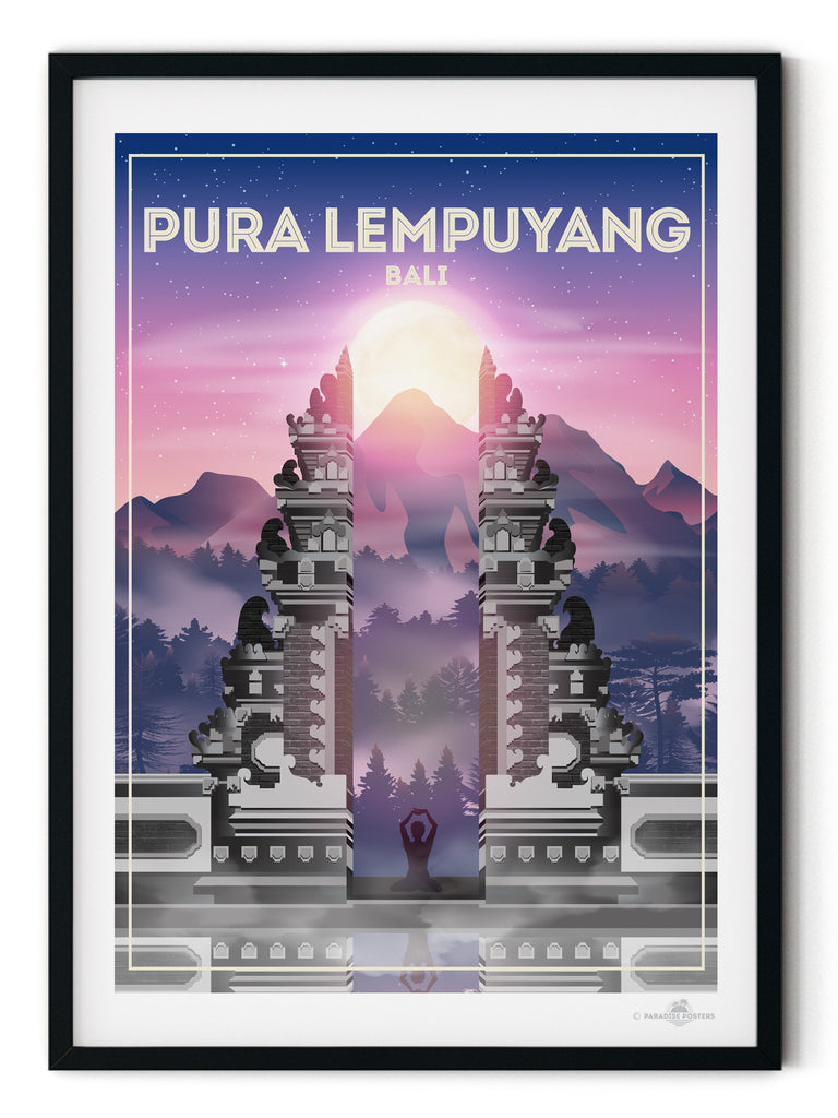 Pura Lempuyang Bali poster print - Paradise Posters