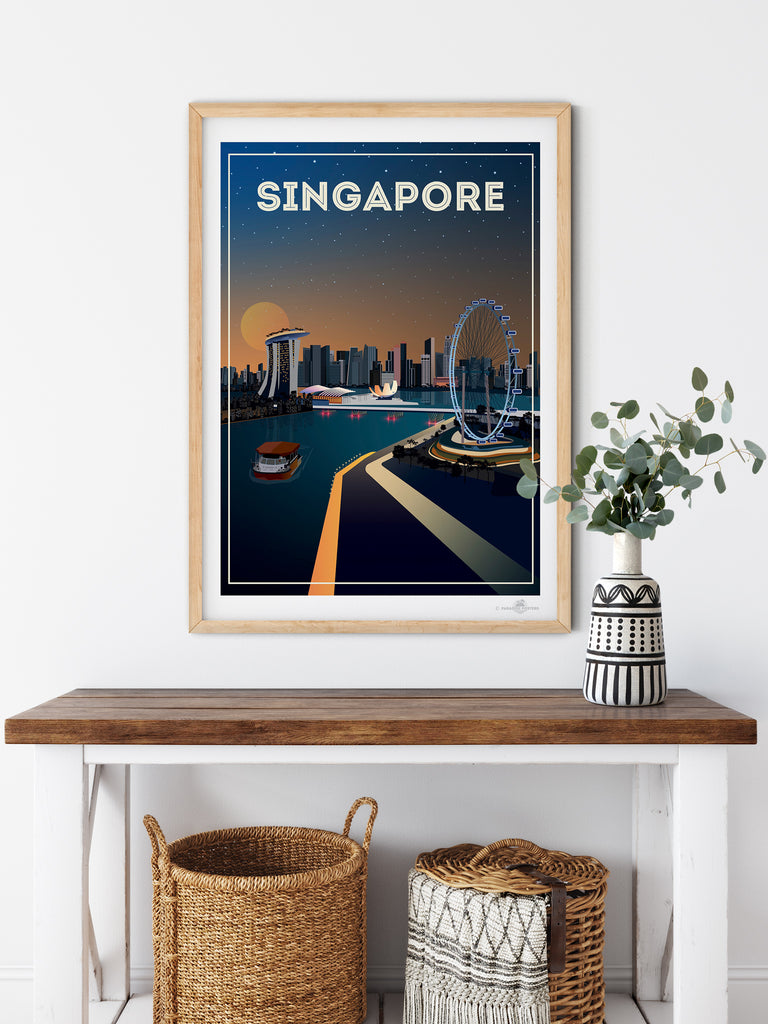 Singapore poster print - Paradise Posters