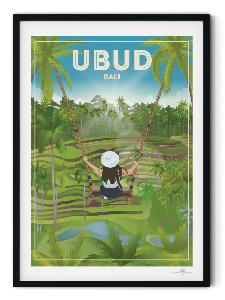 Ubud Bali poster print - Paradise Posters
