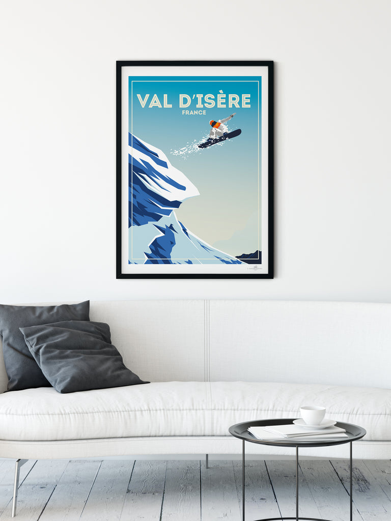 Val d'Is̬re France poster print - Paradise Posters